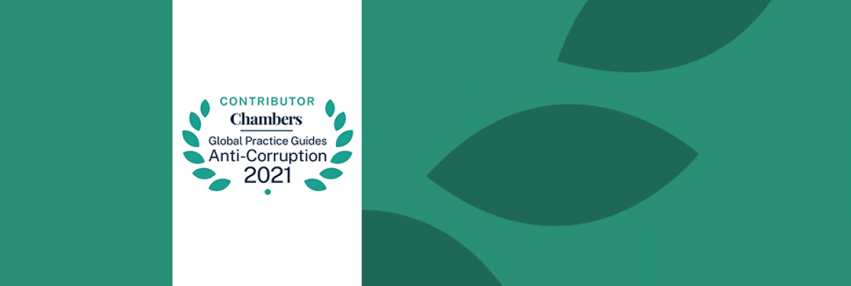 Lo Studio per la Global Practice Guide 2021 - Anti Corruption